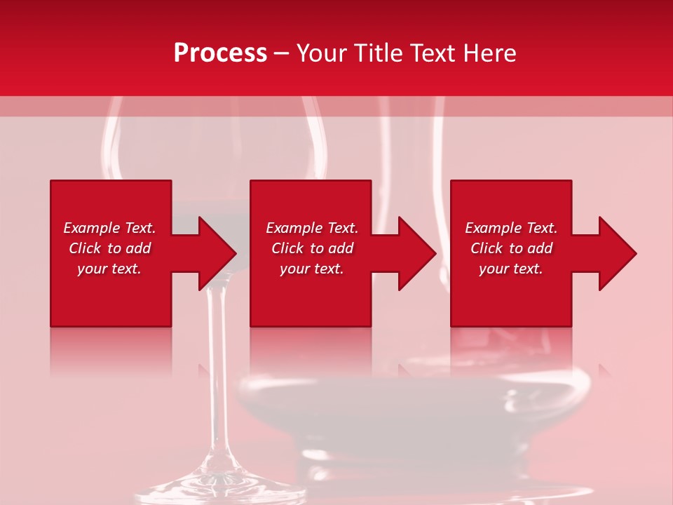 Standing Bottle Contrast PowerPoint Template