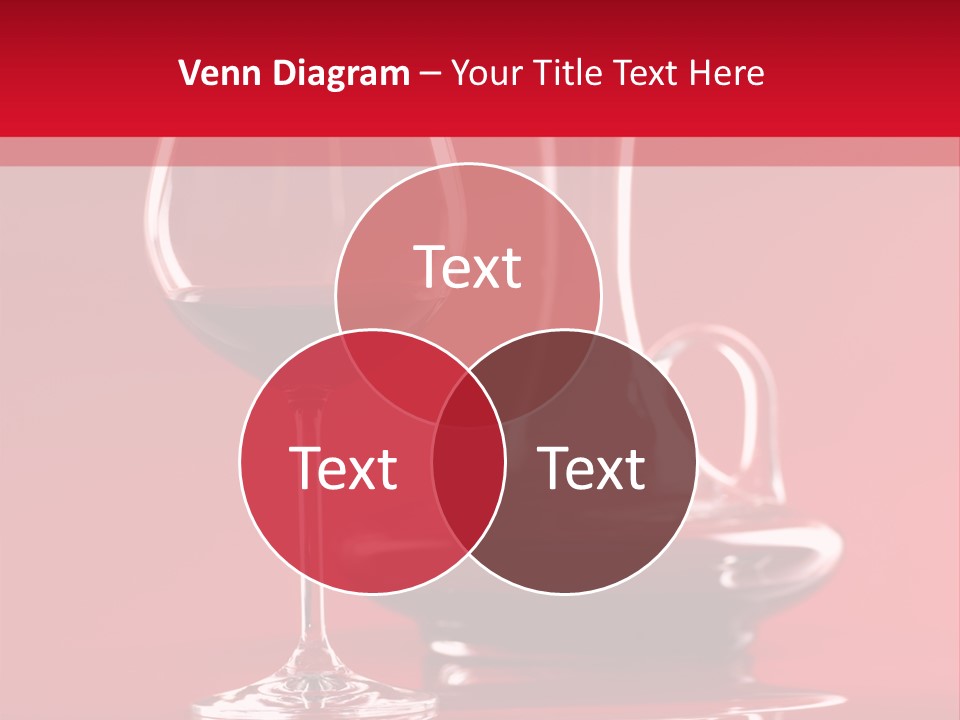 Standing Bottle Contrast PowerPoint Template