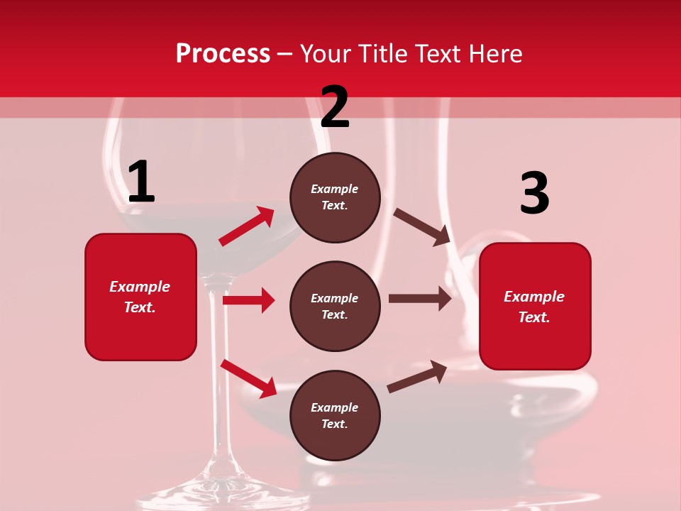 Standing Bottle Contrast PowerPoint Template