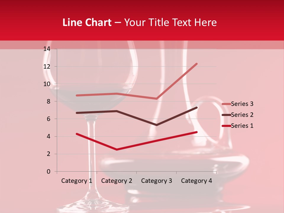 Standing Bottle Contrast PowerPoint Template