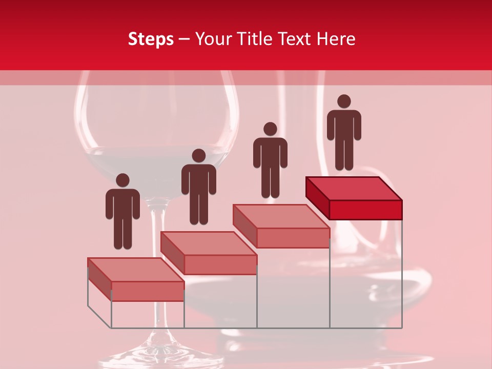 Standing Bottle Contrast PowerPoint Template