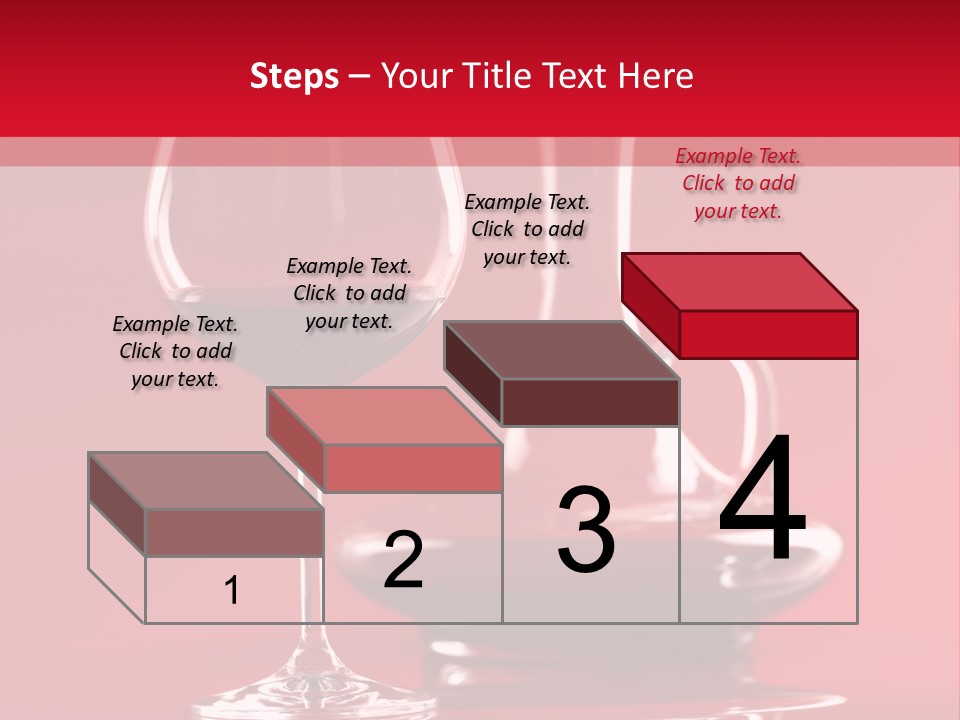 Standing Bottle Contrast PowerPoint Template