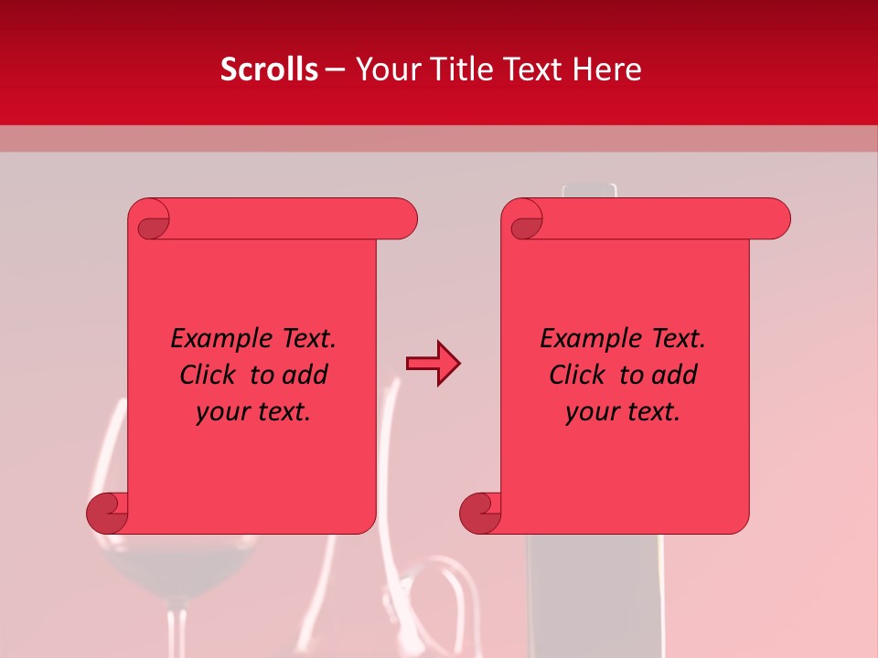 Form Celebration Dark PowerPoint Template