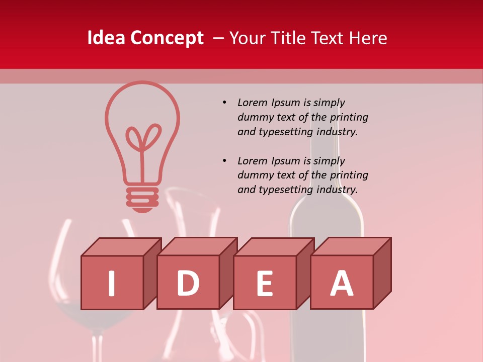 Form Celebration Dark PowerPoint Template