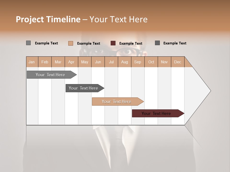 Nerd Glasses Amazement PowerPoint Template