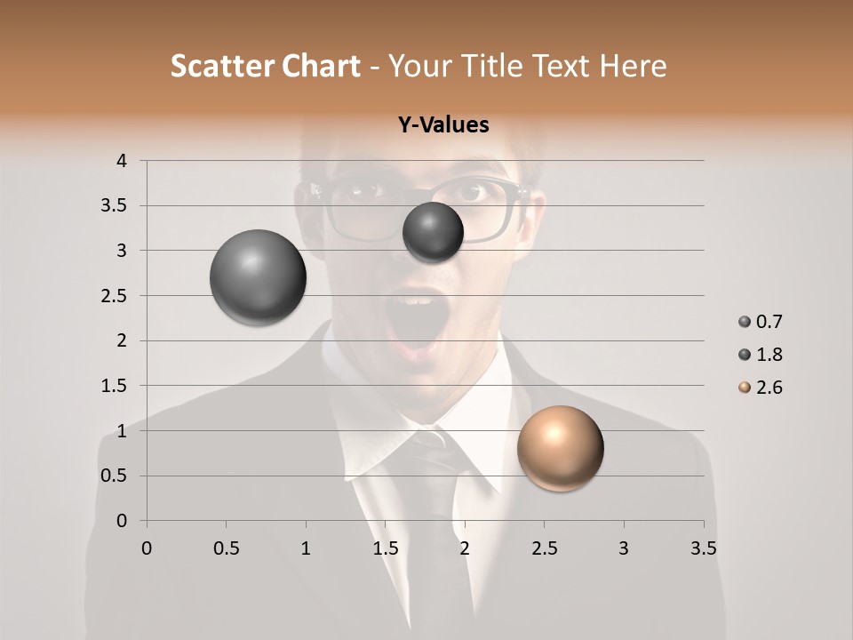 Nerd Glasses Amazement PowerPoint Template