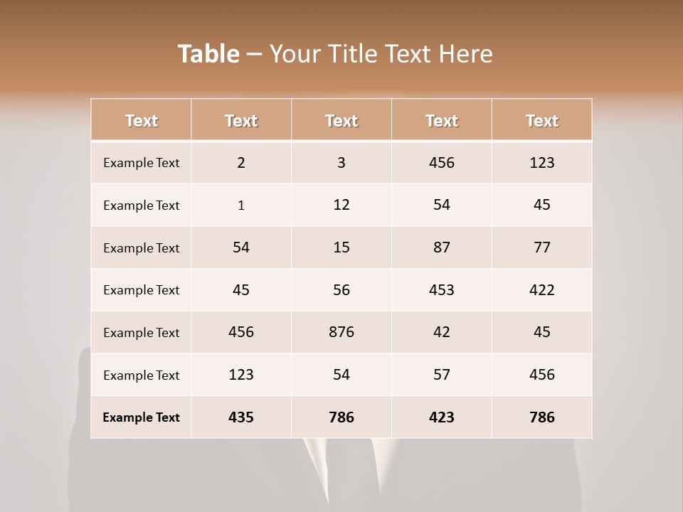 Nerd Glasses Amazement PowerPoint Template