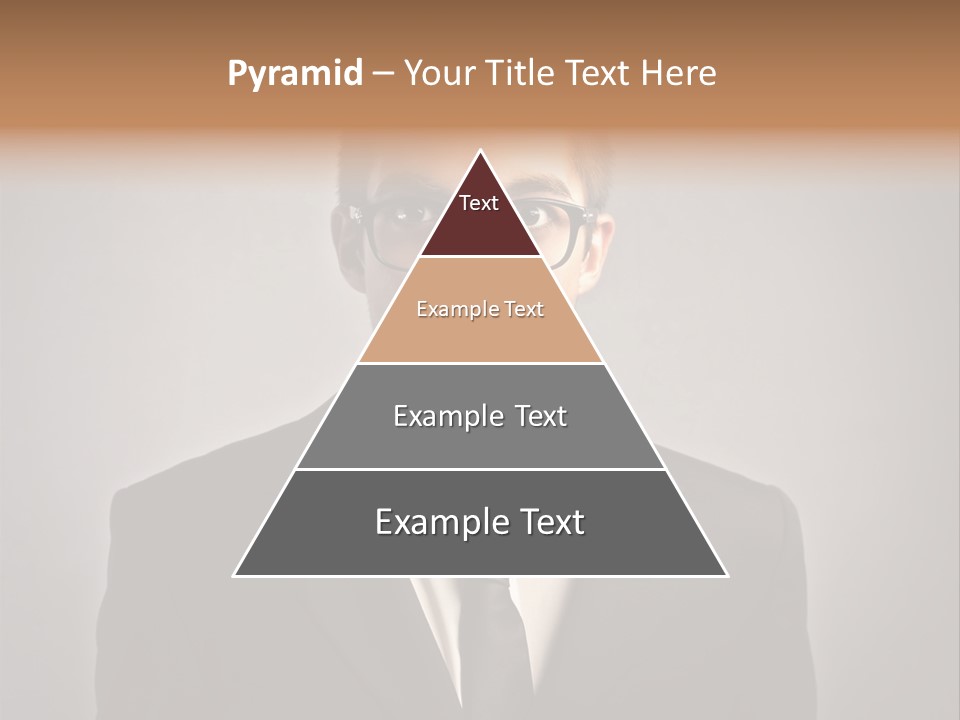 Nerd Glasses Amazement PowerPoint Template