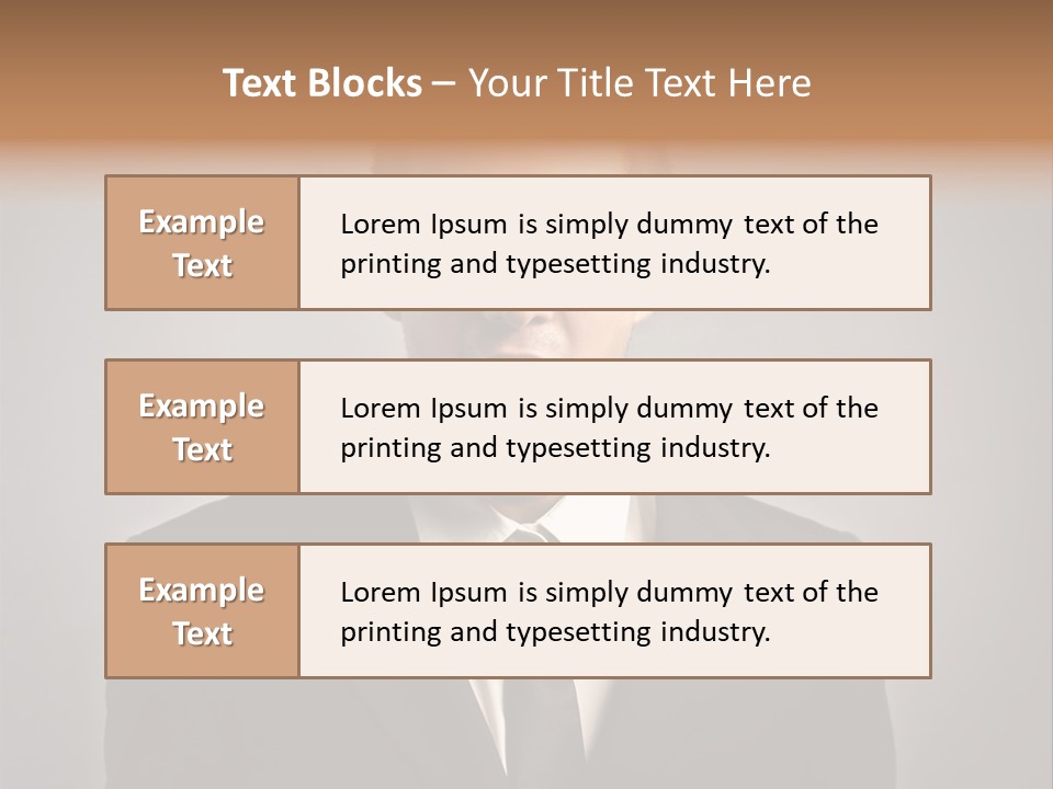 Nerd Glasses Amazement PowerPoint Template