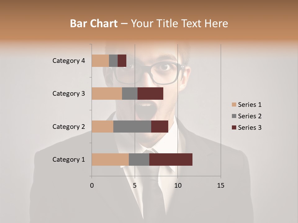 Nerd Glasses Amazement PowerPoint Template