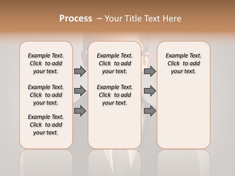 Nerd Glasses Amazement PowerPoint Template