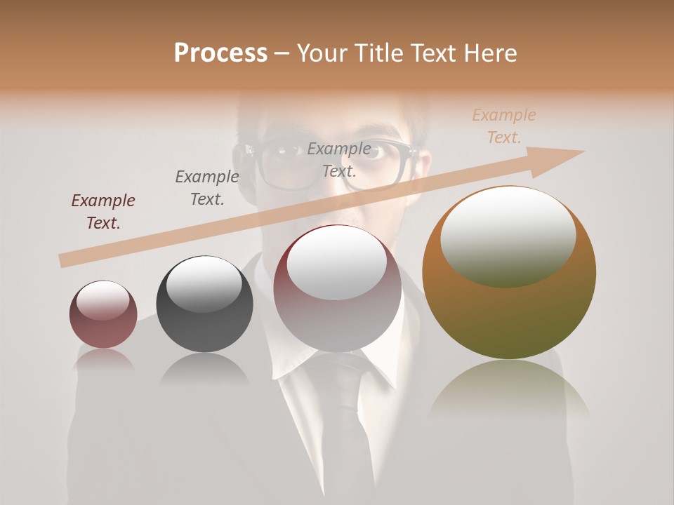 Nerd Glasses Amazement PowerPoint Template