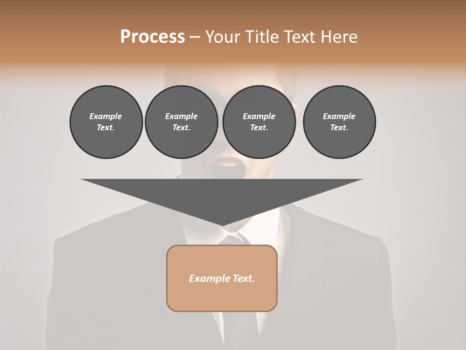 Nerd Glasses Amazement PowerPoint Template