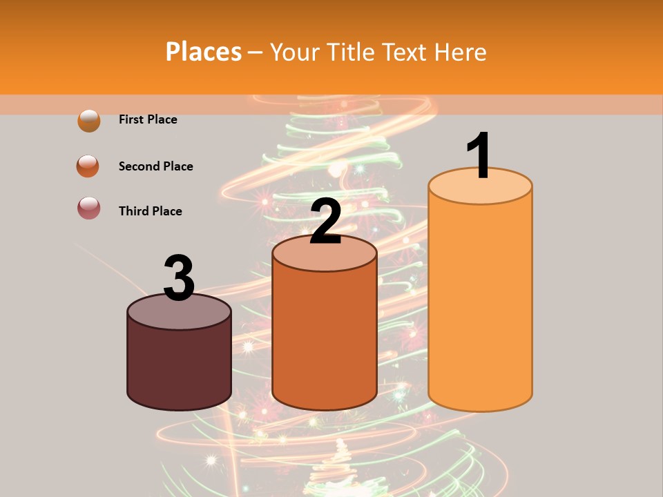 Christmas Design Sparkle PowerPoint Template