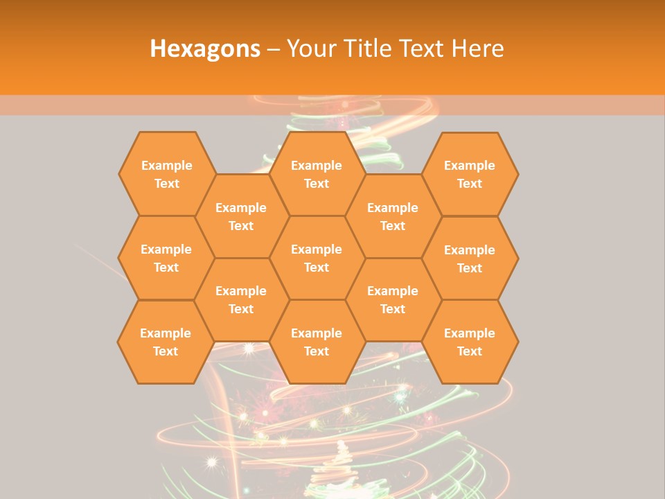 Christmas Design Sparkle PowerPoint Template