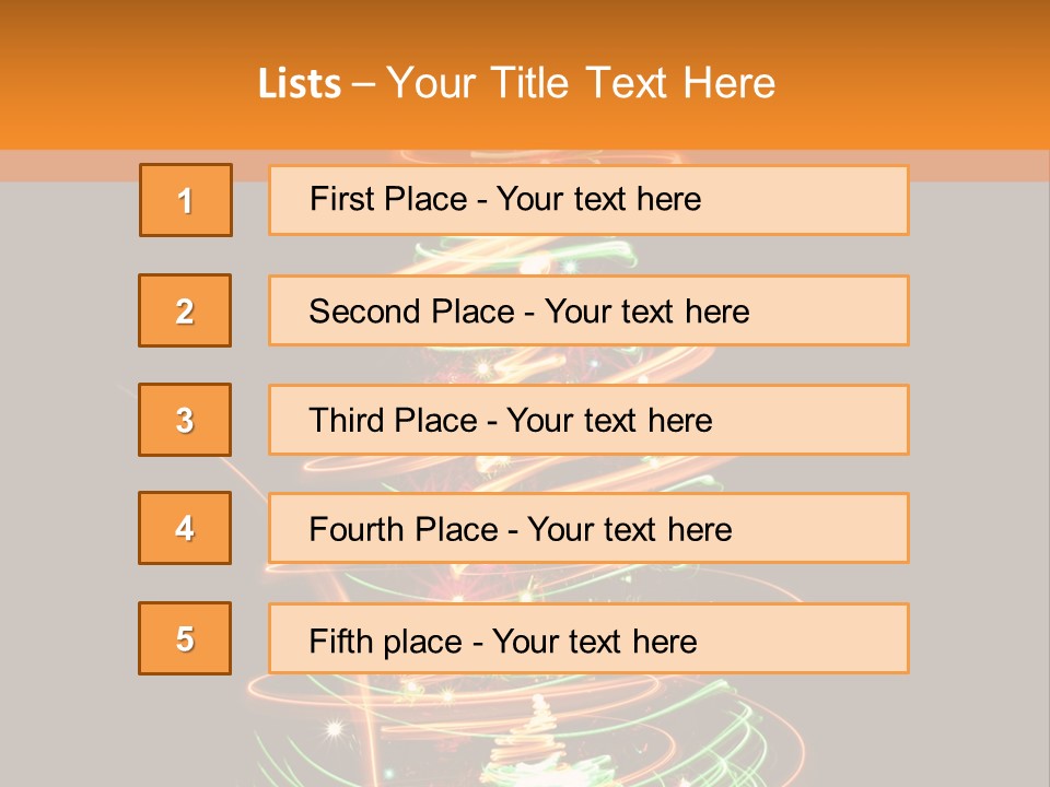 Christmas Design Sparkle PowerPoint Template