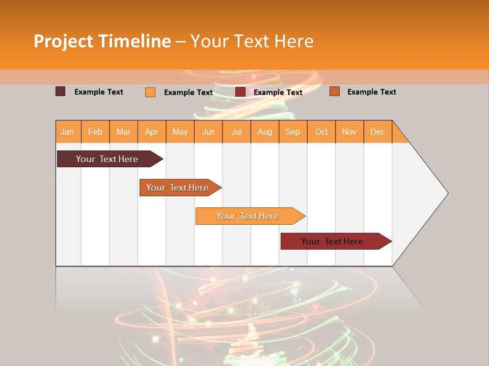 Christmas Design Sparkle PowerPoint Template