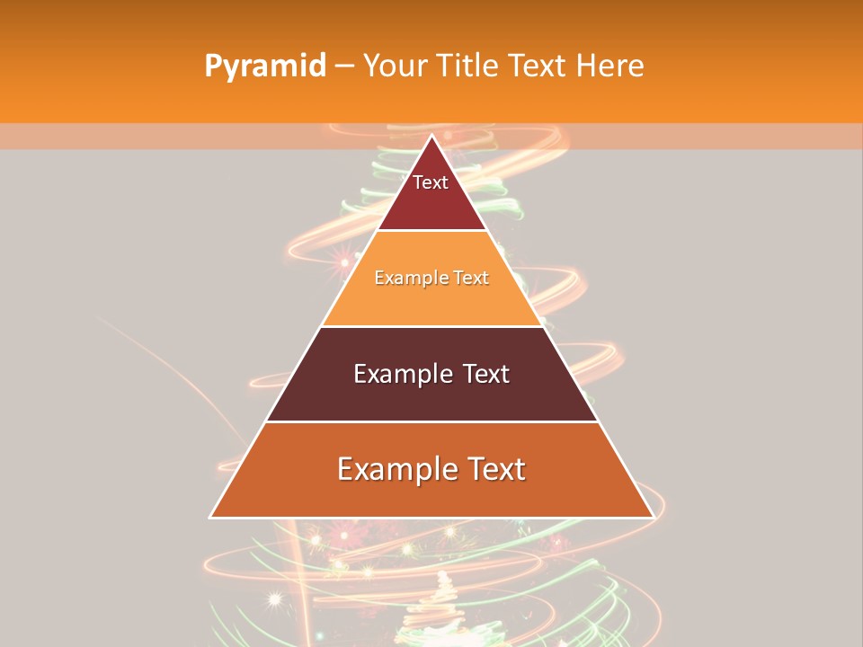 Christmas Design Sparkle PowerPoint Template