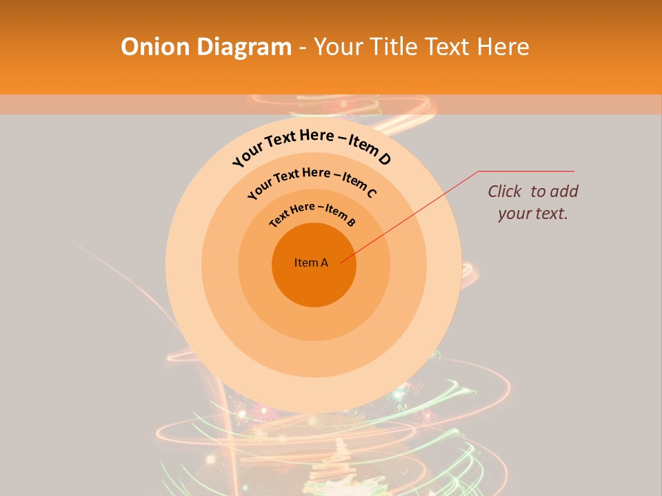 Christmas Design Sparkle PowerPoint Template