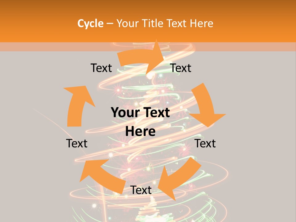 Christmas Design Sparkle PowerPoint Template