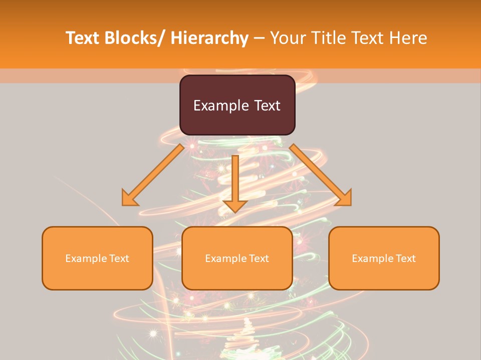 Christmas Design Sparkle PowerPoint Template