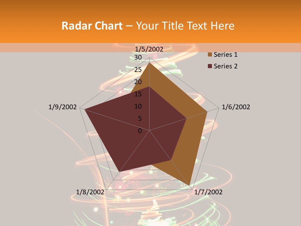 Christmas Design Sparkle PowerPoint Template