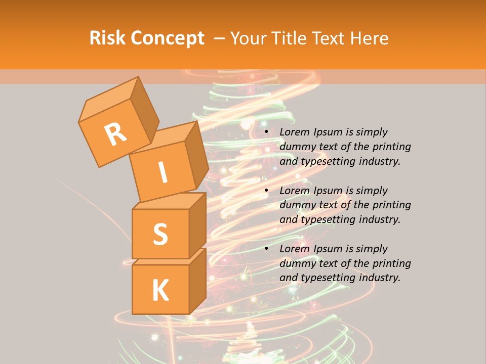 Christmas Design Sparkle PowerPoint Template