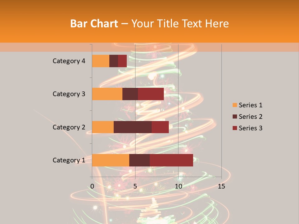 Christmas Design Sparkle PowerPoint Template
