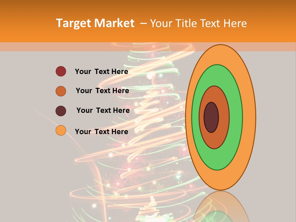 Christmas Design Sparkle PowerPoint Template