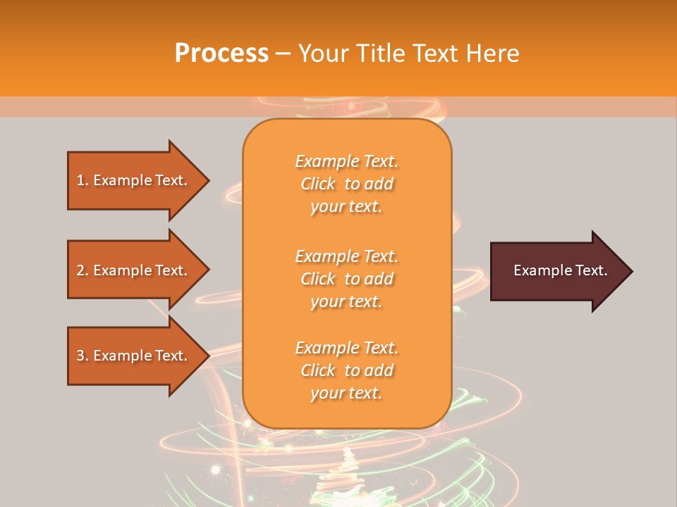 Christmas Design Sparkle PowerPoint Template