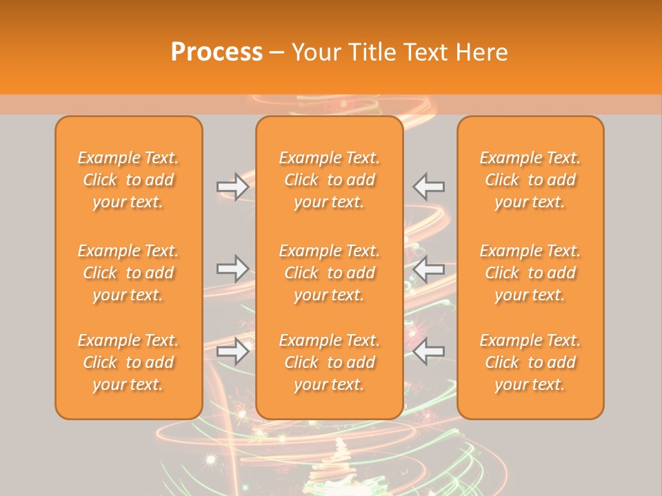 Christmas Design Sparkle PowerPoint Template