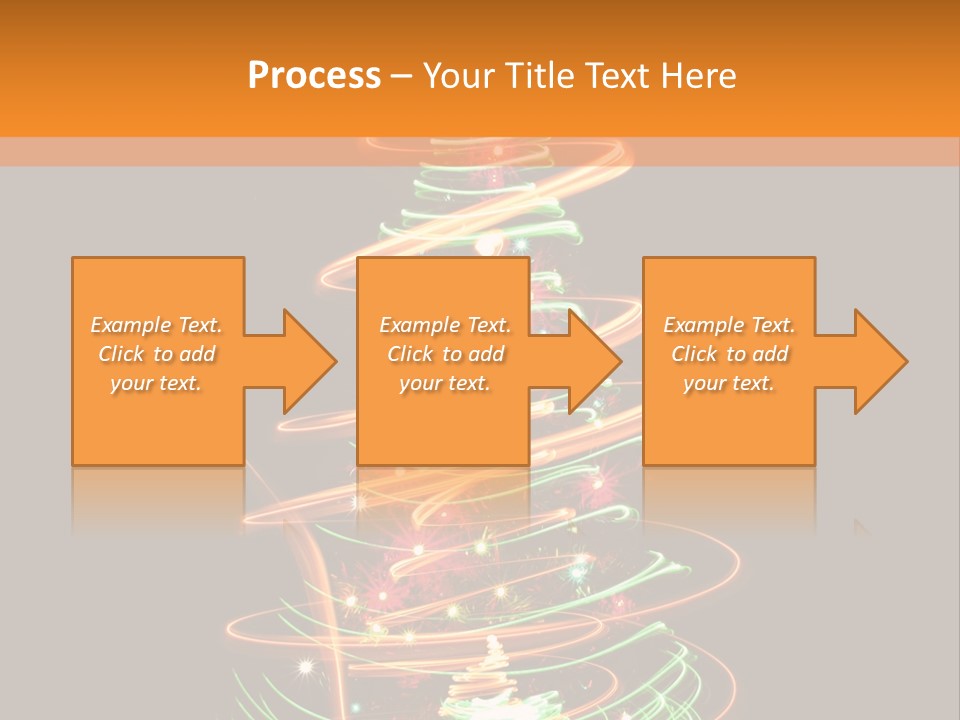 Christmas Design Sparkle PowerPoint Template