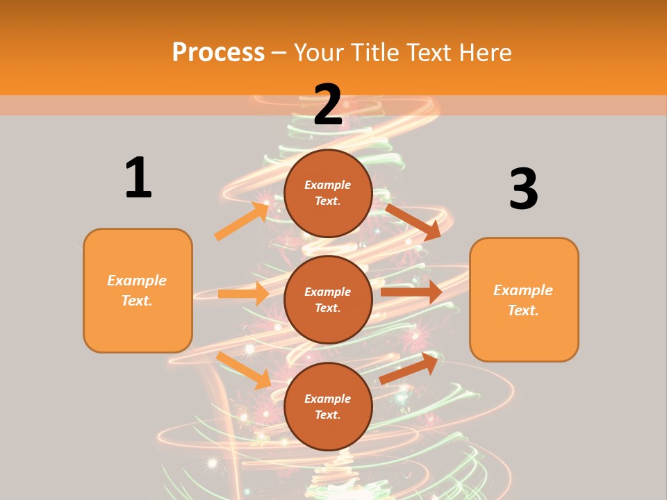 Christmas Design Sparkle PowerPoint Template