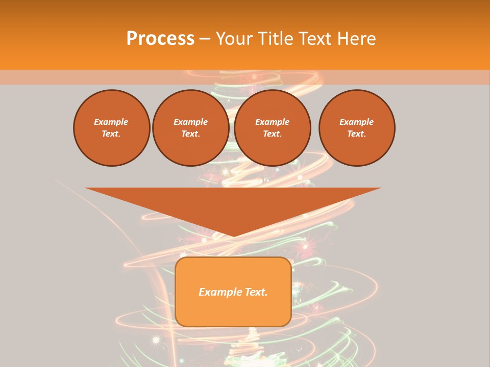 Christmas Design Sparkle PowerPoint Template