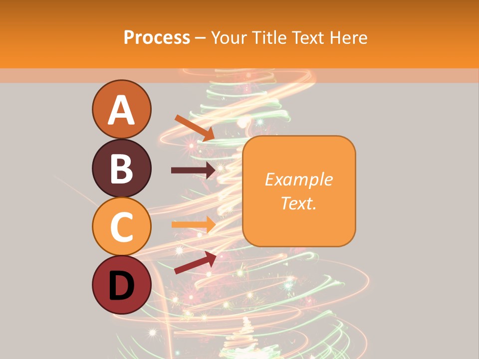Christmas Design Sparkle PowerPoint Template