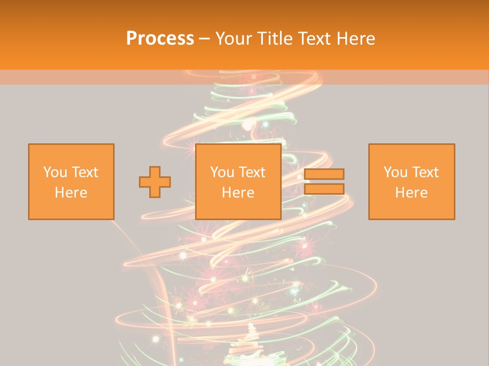 Christmas Design Sparkle PowerPoint Template