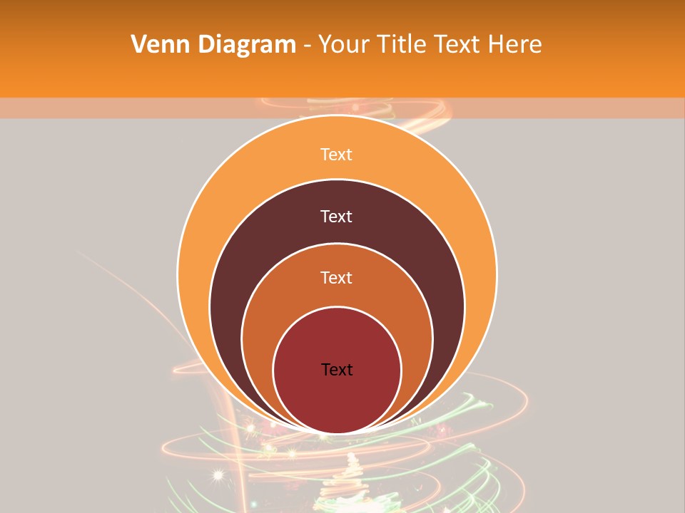 Christmas Design Sparkle PowerPoint Template