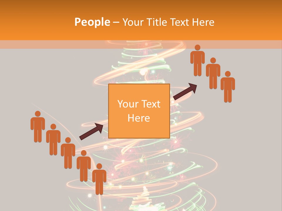 Christmas Design Sparkle PowerPoint Template