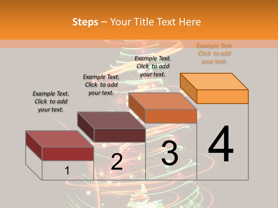 Christmas Design Sparkle PowerPoint Template