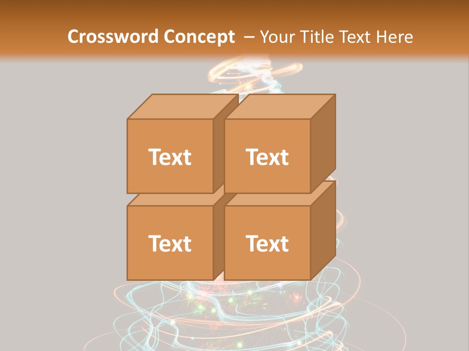 Design Cold Abstract PowerPoint Template