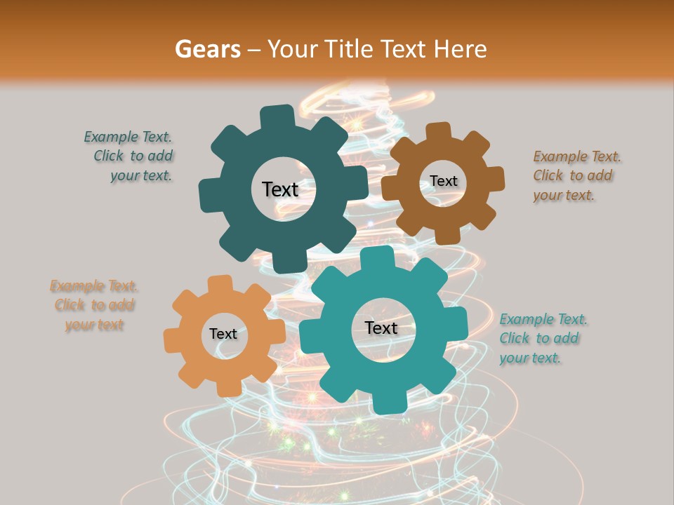 Design Cold Abstract PowerPoint Template