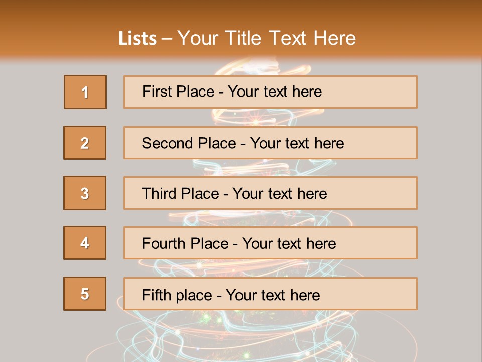 Design Cold Abstract PowerPoint Template