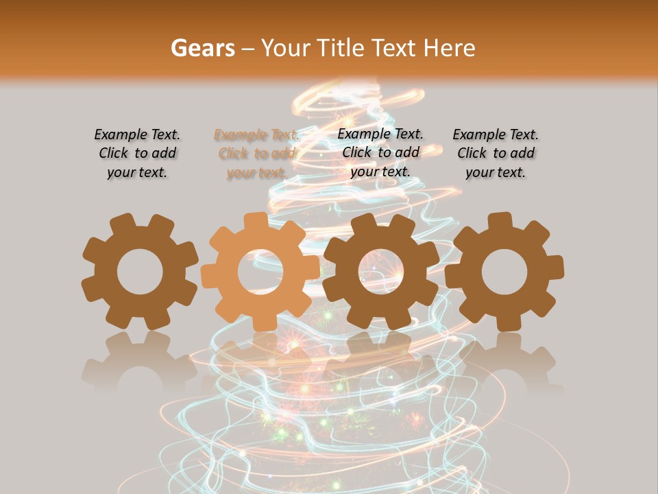 Design Cold Abstract PowerPoint Template