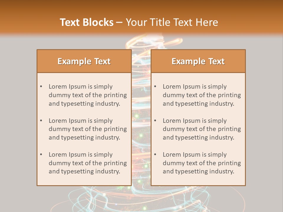Design Cold Abstract PowerPoint Template