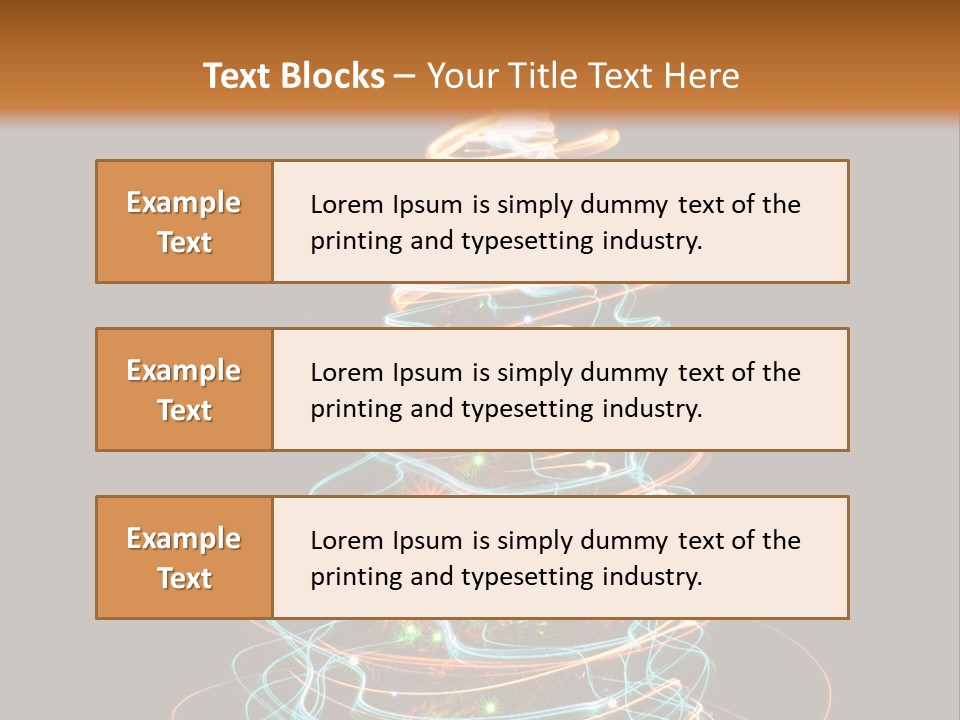 Design Cold Abstract PowerPoint Template