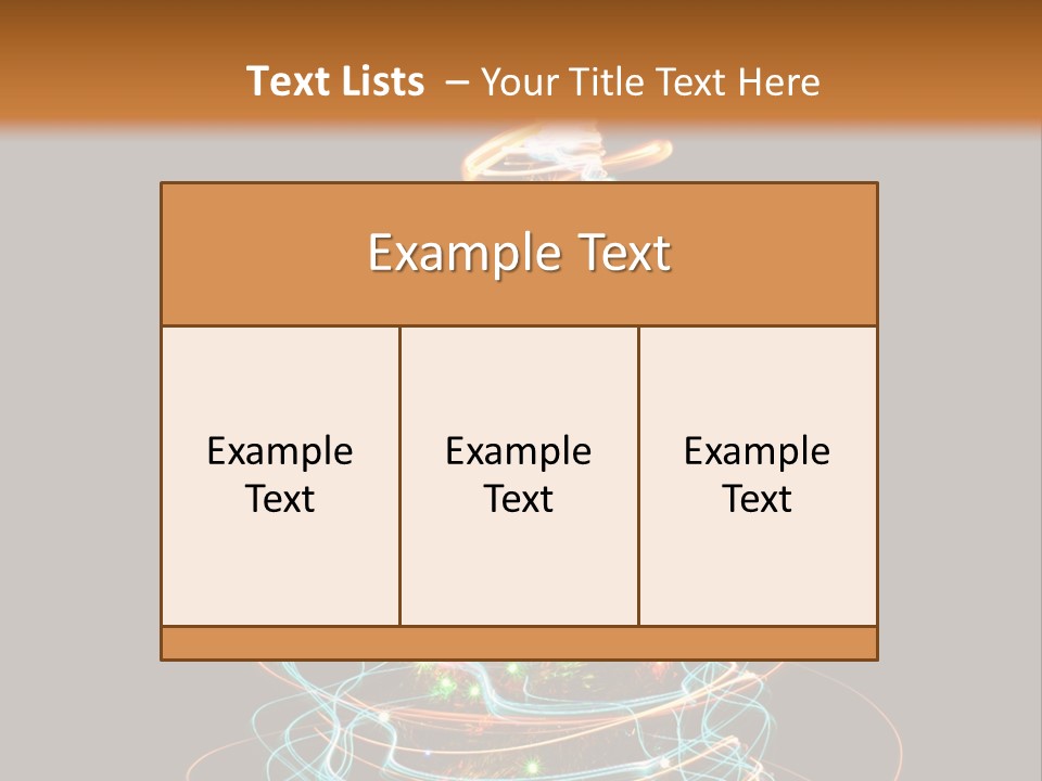 Design Cold Abstract PowerPoint Template