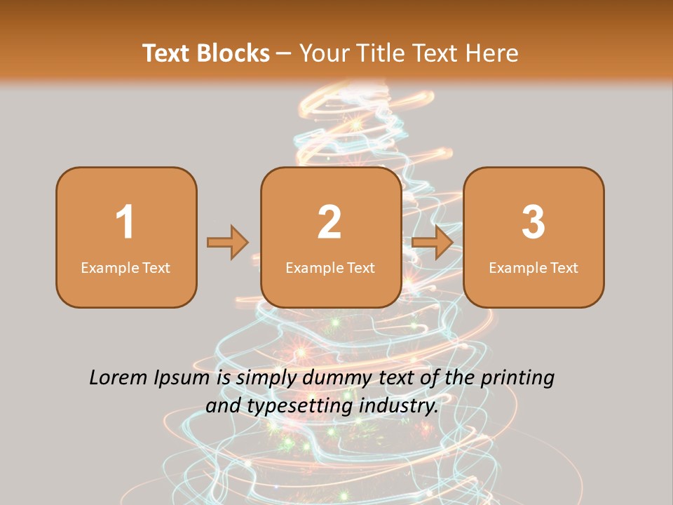 Design Cold Abstract PowerPoint Template