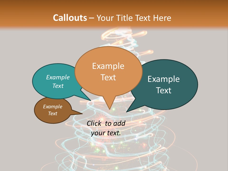 Design Cold Abstract PowerPoint Template