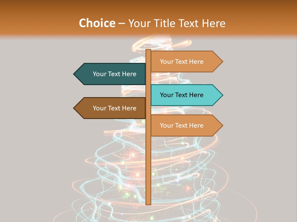 Design Cold Abstract PowerPoint Template