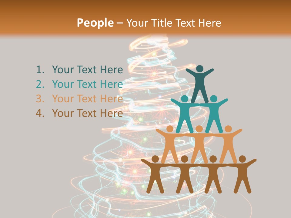 Design Cold Abstract PowerPoint Template